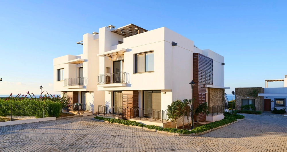 Yalusa Homes [K-1] 1+1 apartamentai su baseinu, 700 m. iki jūros | Yeni Erenköy