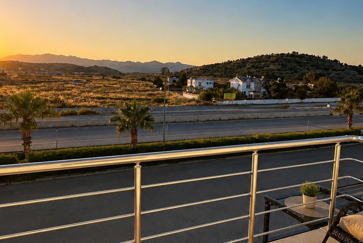 Caesar Beach 1+1 apartamentai su stogo terasa | Boğaz / İskele