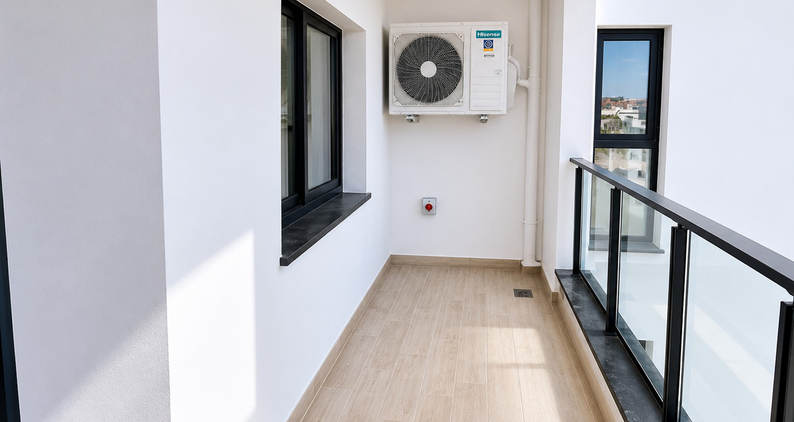 7 Caesar Blue 1+1 apartamentai, 500 m. nuo jūros kranto | Boğaz / İskele