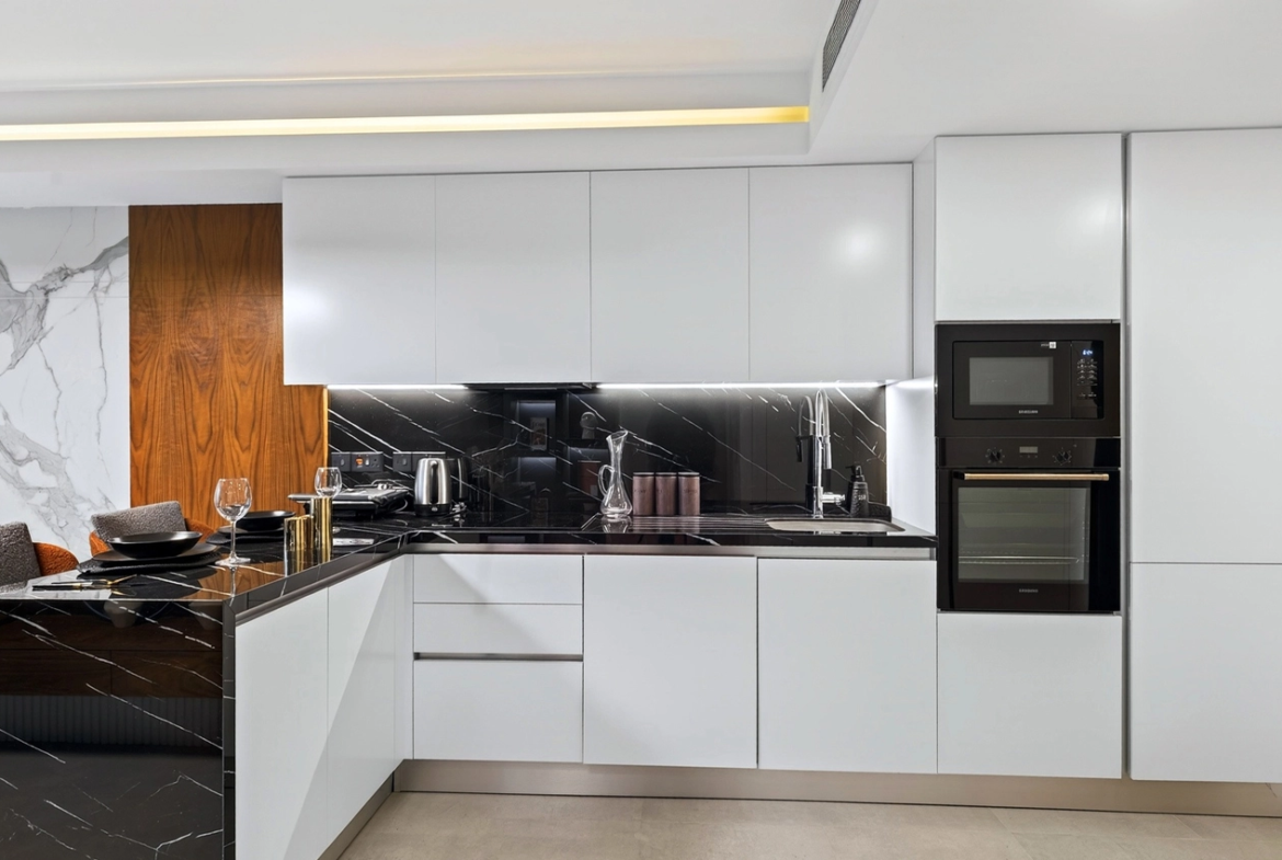 Grand Sapphire 1+1 apartamentai | Long Beach / İskele