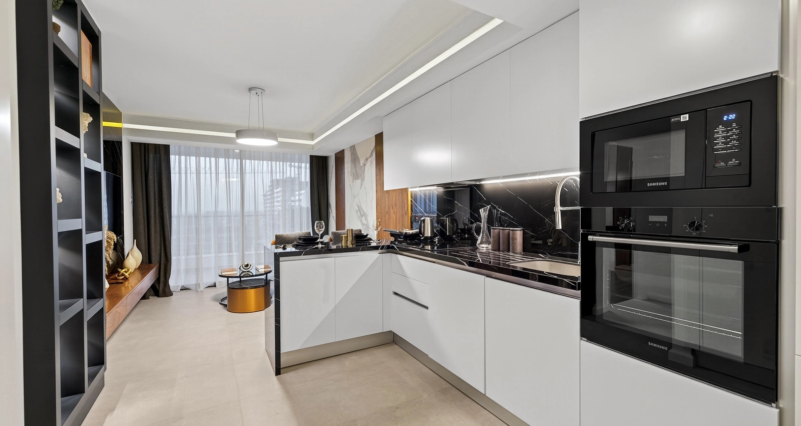 Grandsapphireresortcasino1 Grand Sapphire 1+1 apartamentai | Long Beach / İskele